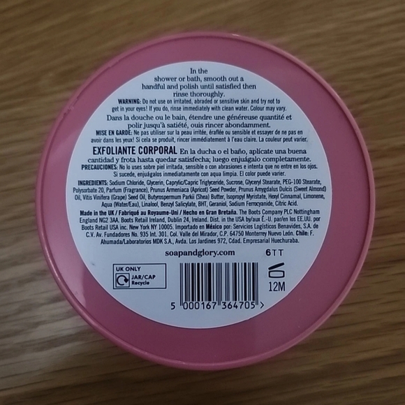 Soap & Glory Pink Body Wash, Scrub, and Butter Full size Set - Picture 3 of 7